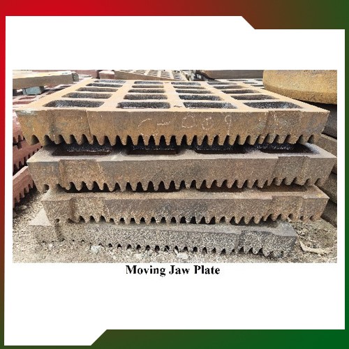 CRUSHER MOVING JAW PLATE